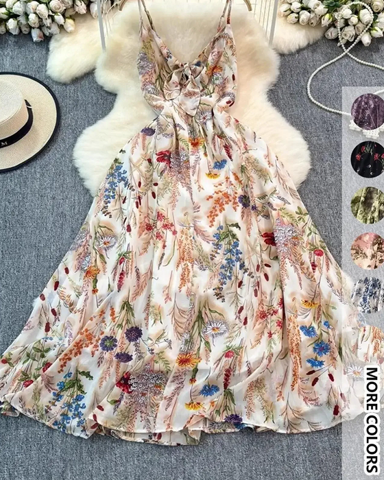 Kjole Casual Kamisol Maxi