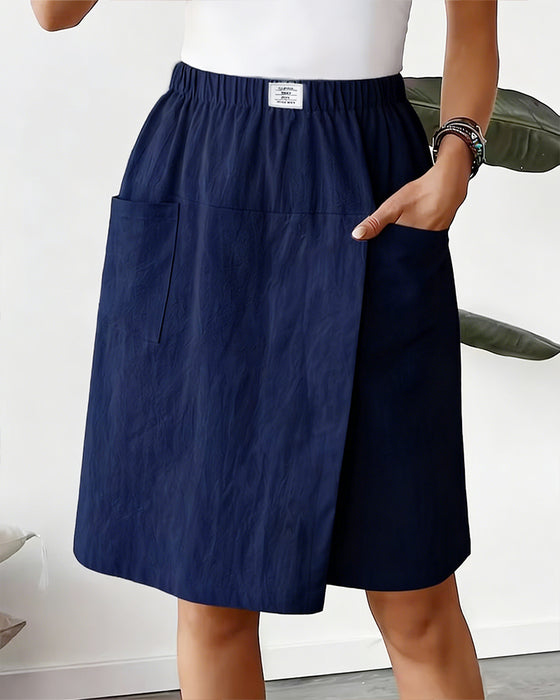 Shorts 100% Bomuld Casual Lomme Design