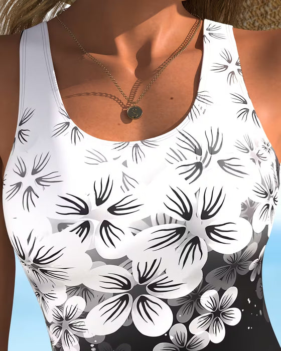 One-Piece Mode Blomstertryk