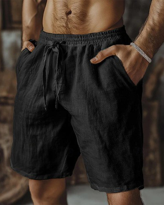 Shorts Snøre Elastisk Talje