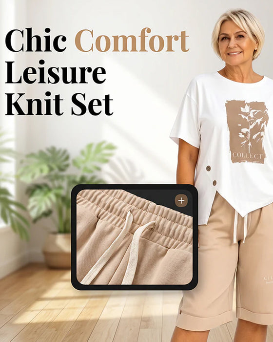 Set Kort Ærme T-Shirt Og Shorts