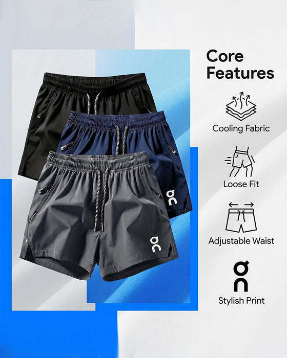 Shorts Løs Afslappet Snørebånd Elastisk Talje
