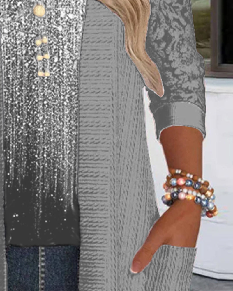 Modetop I Falsk Todelt Design