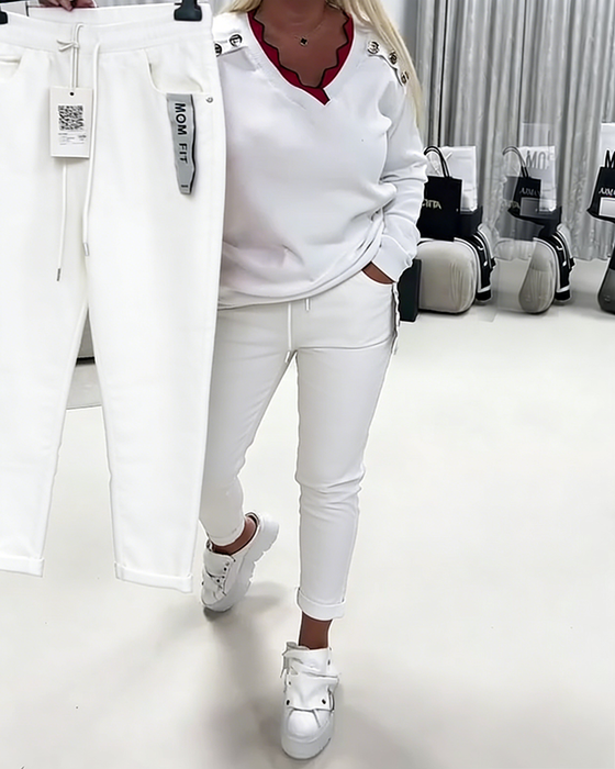 Bukser Mode Stræk Snorekrog