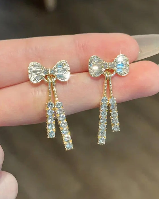 Øreringe Glitrende Sommerfugl