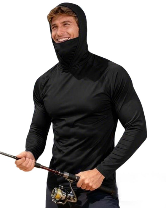 Herre Hoodies Ventileret Hurtigtørrende Hoodie Sol