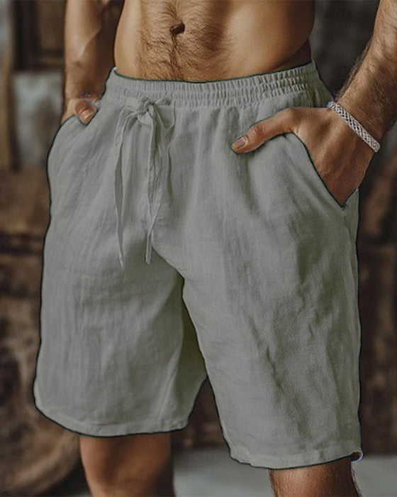 Shorts Snøre Elastisk Talje