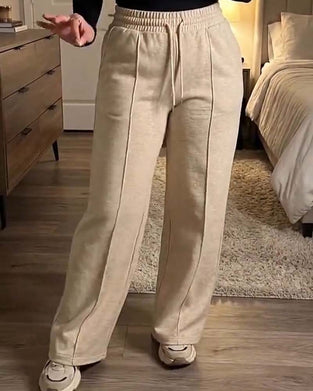 Sweatpants Snørebånd Lige Ben