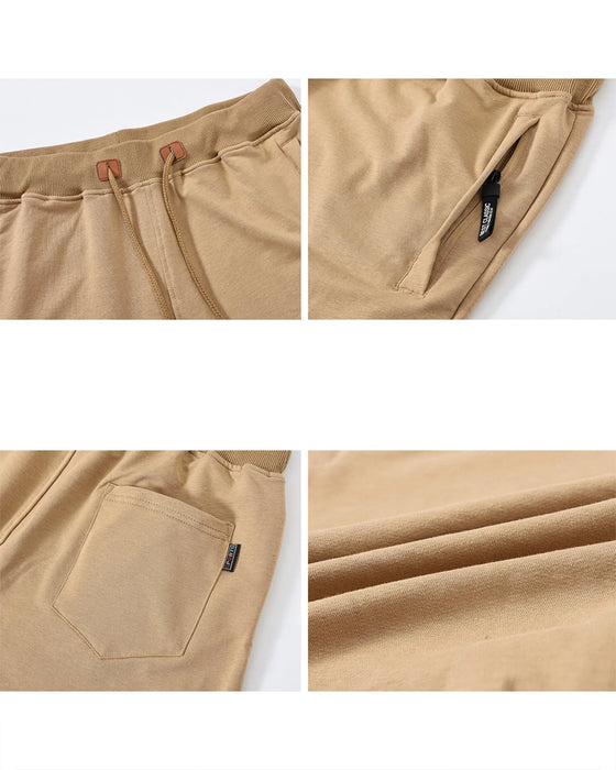 Shorts Elastisk Talje Snor Solid Farve Herre