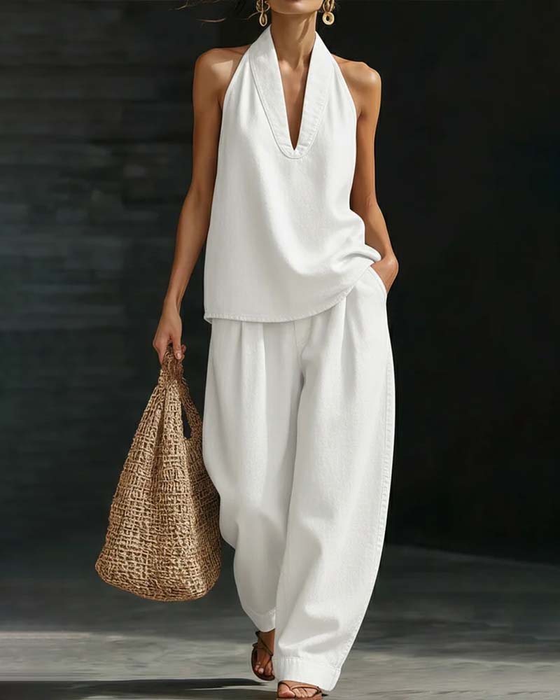 Set Mode Halsstrik Denim