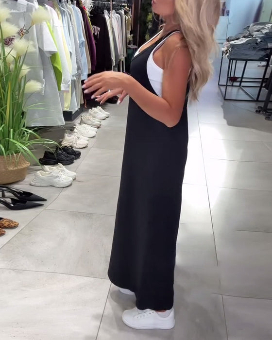 Kjole Slimmende Seler Casual