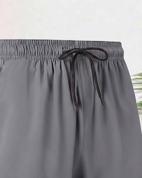 Shorts Snorrestrop Lynlås Elastik Talje