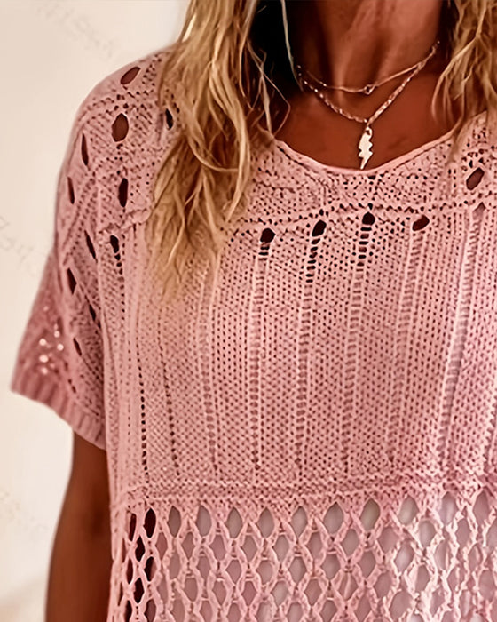 Pullover Rund Hals Udhuling
