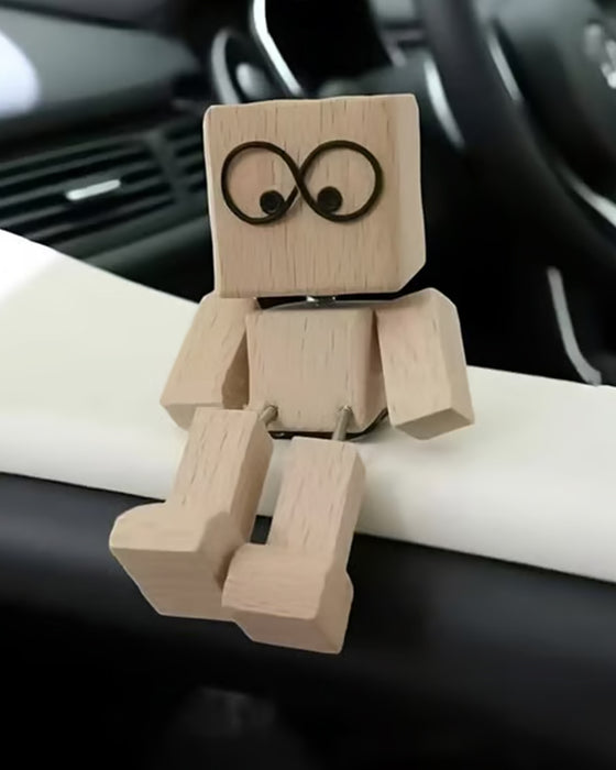 Træfigur Charmende Vippende Ben Lille