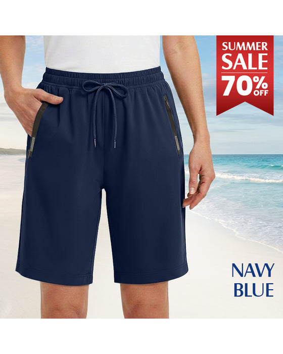 Shorts Elastisk Talje Snor Hurtigtørrende
