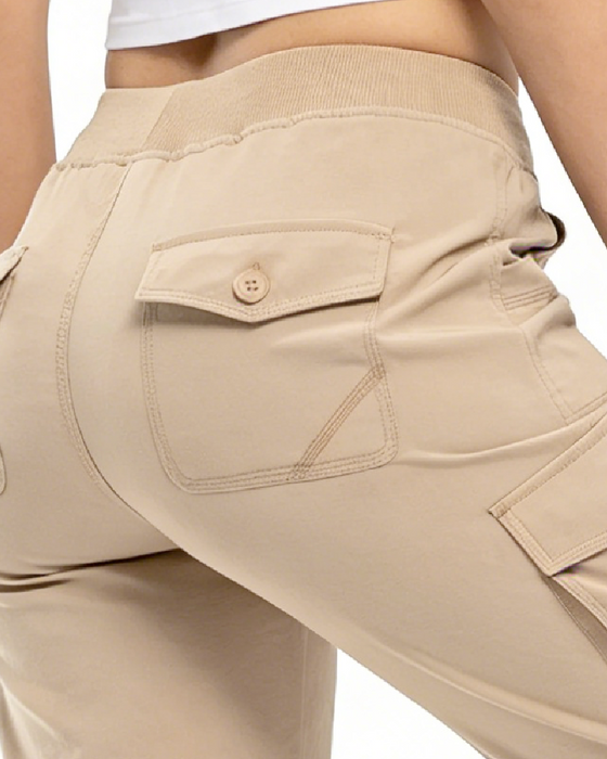 Bukser Afslappet Cropped Multilomme Vandring