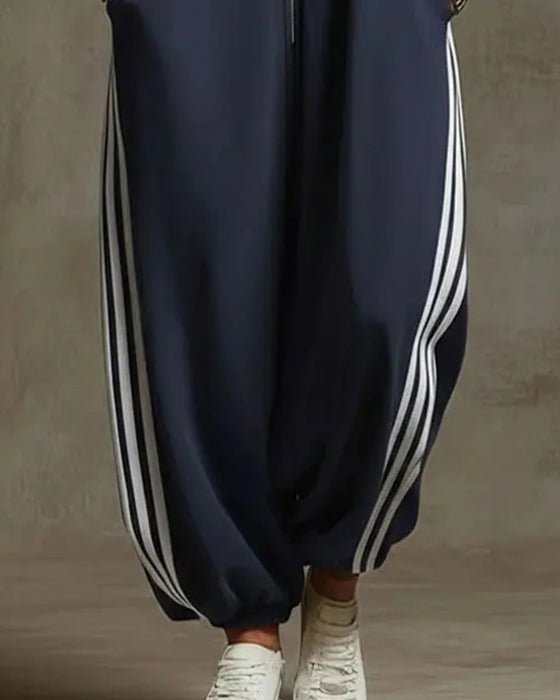 Jumpsuit Hip Hop Stribet