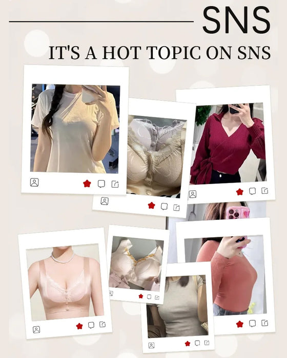 BH Frontspænde Satín Blonder