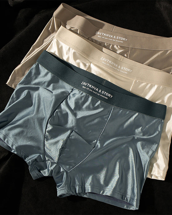 Luksus IsSilke Herrebokserbriefs