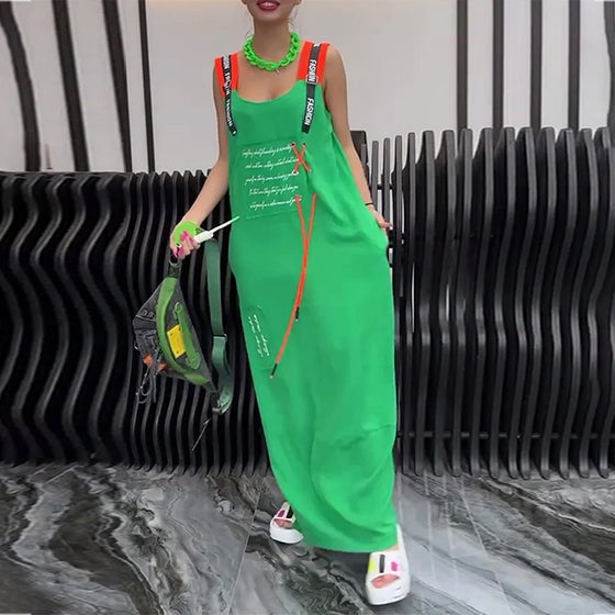 Kjole Ærmeløs Personlig Bogstavtryk