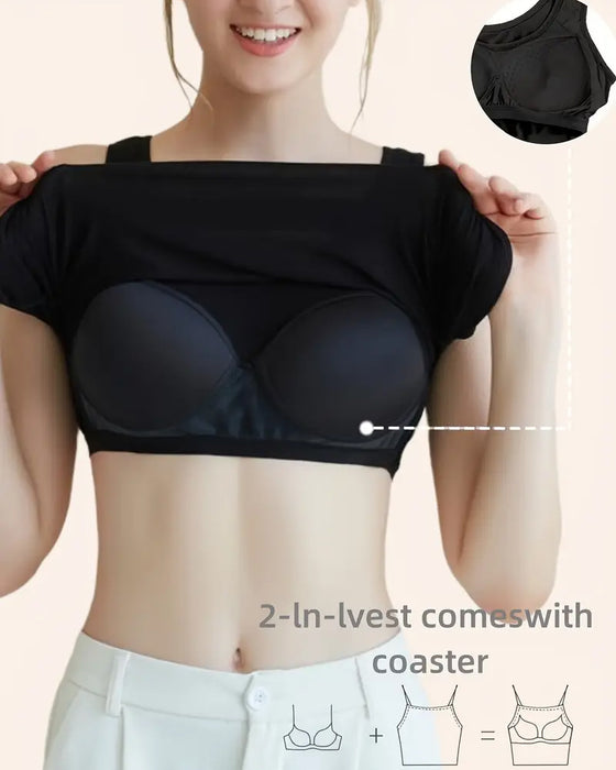 Cami Top Én Del Ensfarvet Basislag