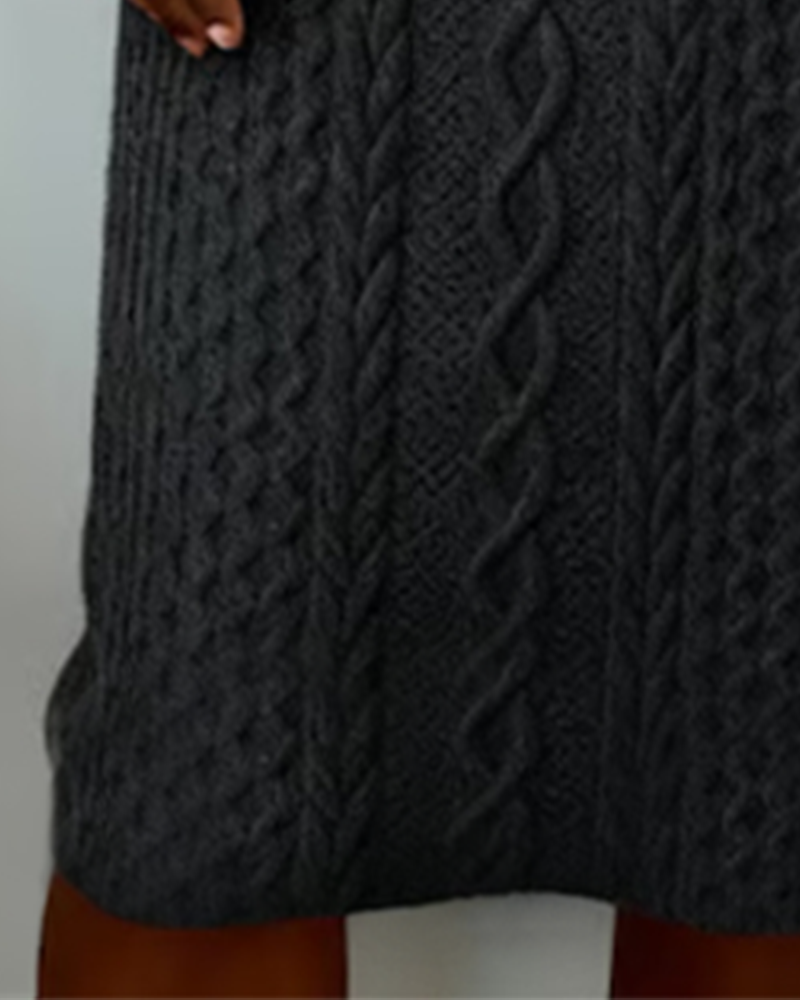 Kravekjole I Denim Med Hulstrik Og Lappearbejde