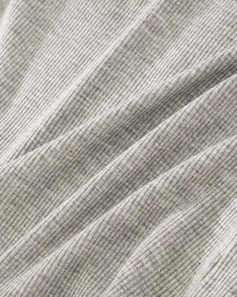 Tanktop Indbygget Bh Ribstrikket Ensfarvet