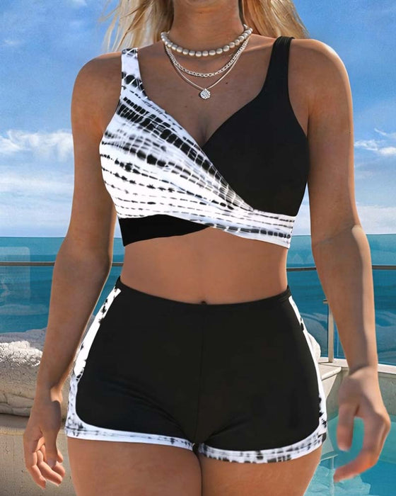 Bikini Kryds Tryk Boxershorts