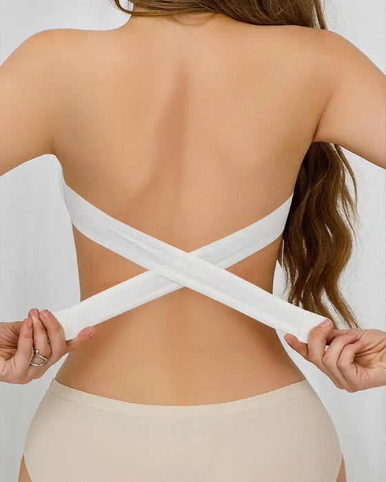 Bh-Top Stropløs Sømløs Lukning I Siden Krydset
