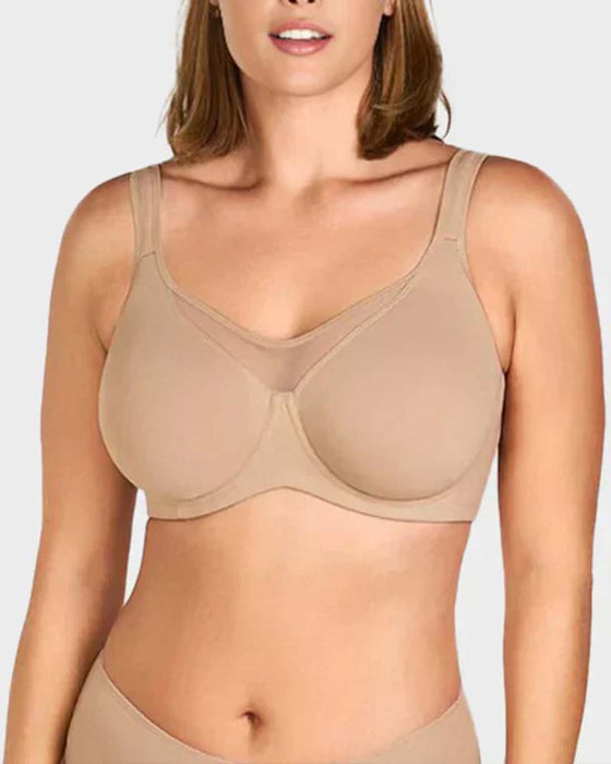 Bh Mesh Sammenføjet Bøjle Push-Up