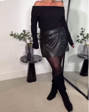 Shorts mode uregelmæssig ensfarvet