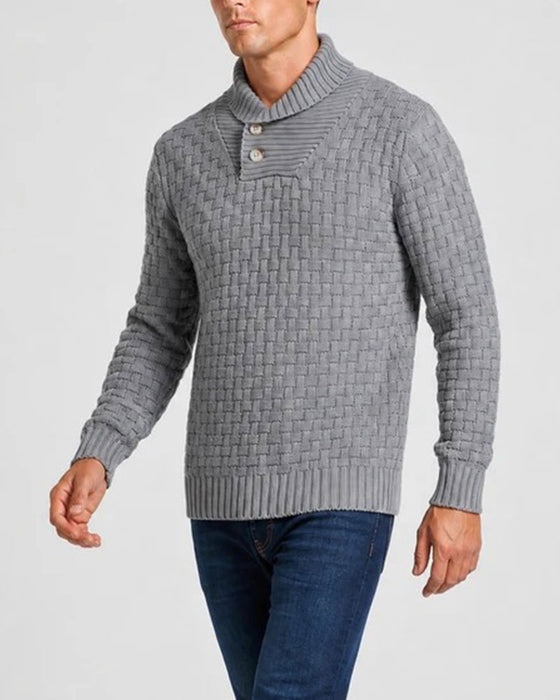 Pullover Herre Ternet Afslappet