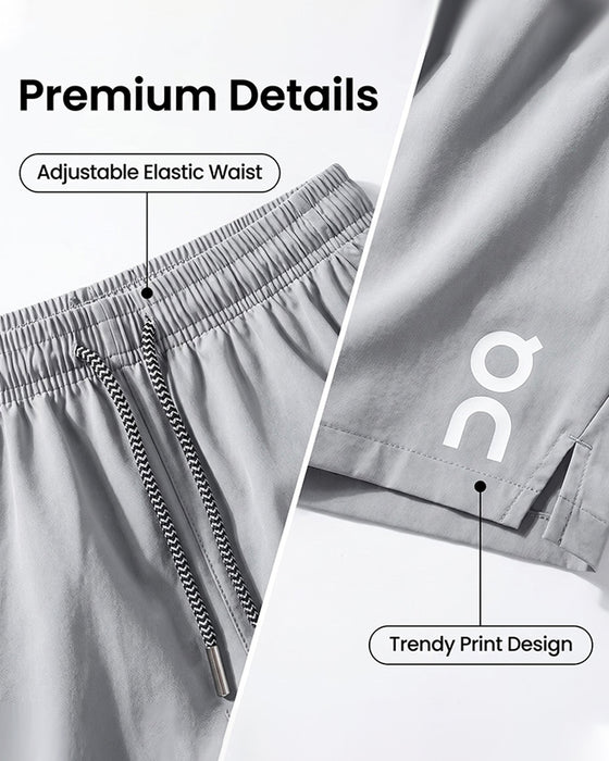 Shorts Løs Afslappet Snørebånd Elastisk Talje