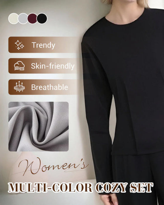 🍂Efterårstilbud💕Dame-sæt i flere farver – hyggeligt og komfortabelt