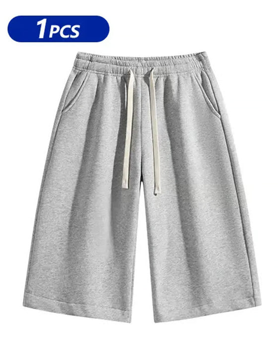 Herreshorts Enfarvede Med Snøre lukning