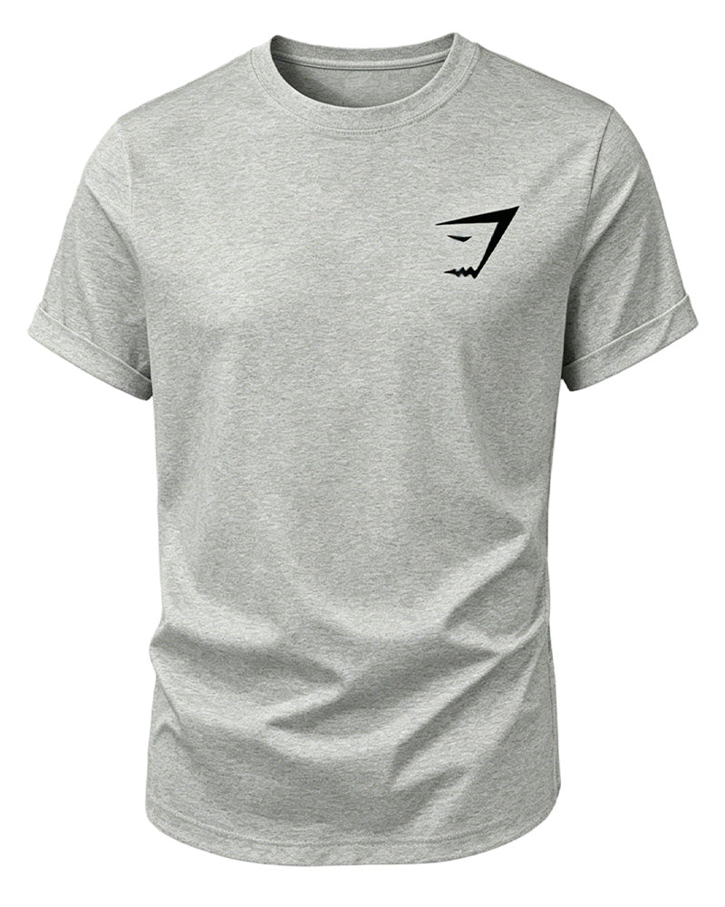 Herre T-Shirt, Rundhalset, Korte Ærmer
