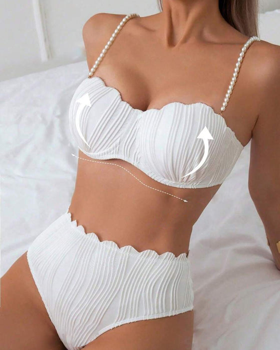 Bikini Perle Strømpeholder Sexet