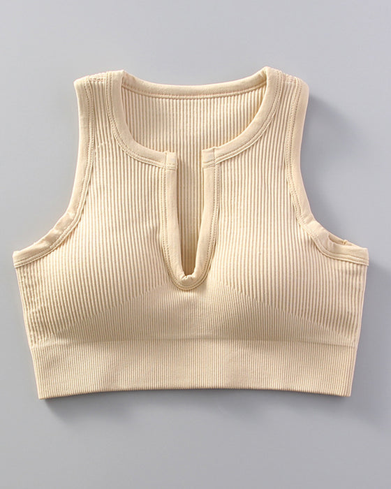 Tank Top Yoga Sport Med Bh