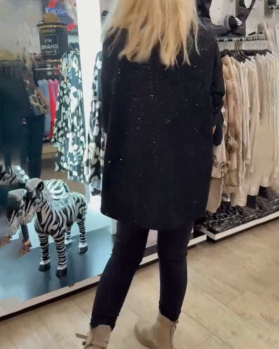 Skjorte Krave Lomme Patchworktryk