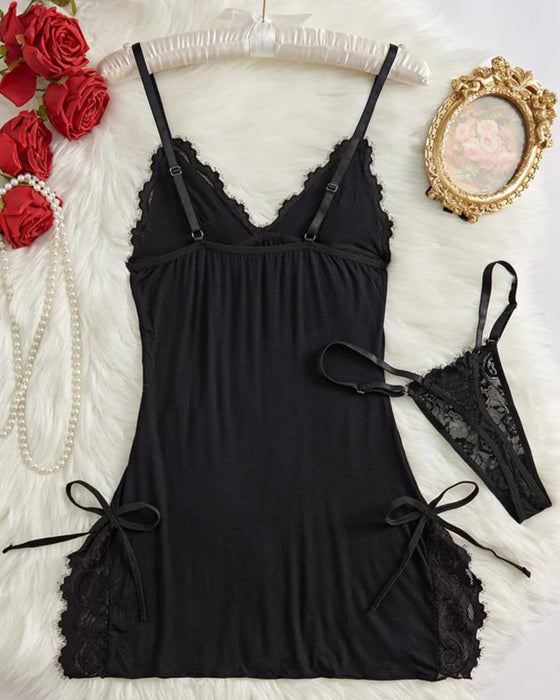 Lingeri Sexy Dyb V-Udskæring