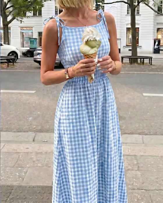 Kjole Snøringternet Seler A-Linje
