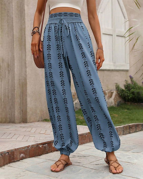 Casual Bloomers Med Geometrisk Print