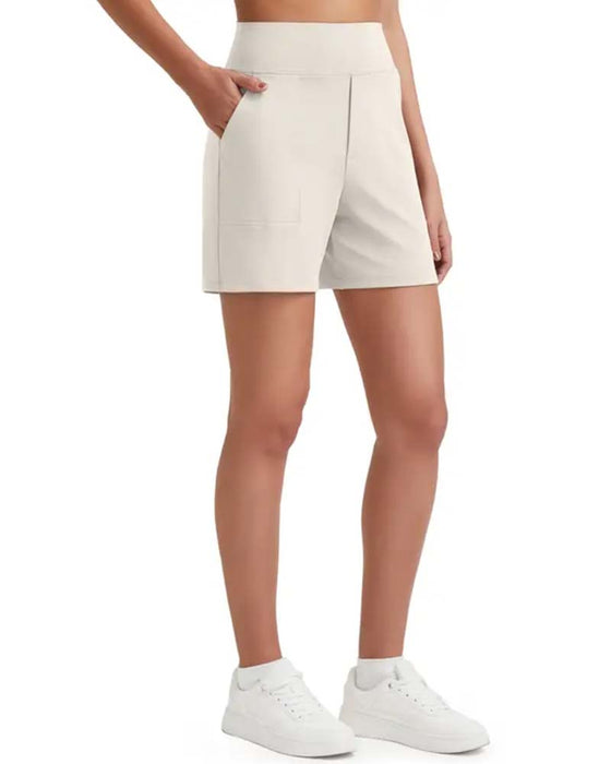 Shorts Høj Talje Atletisk Løb