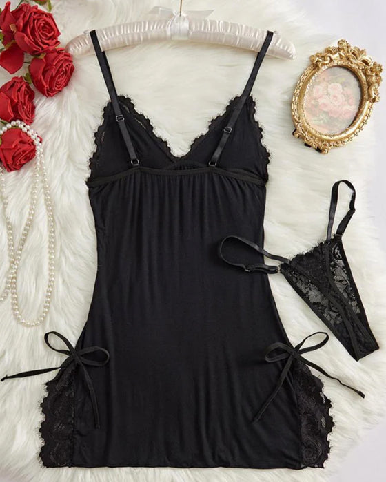 Lingeri Sexy Dyb V-Udskæring