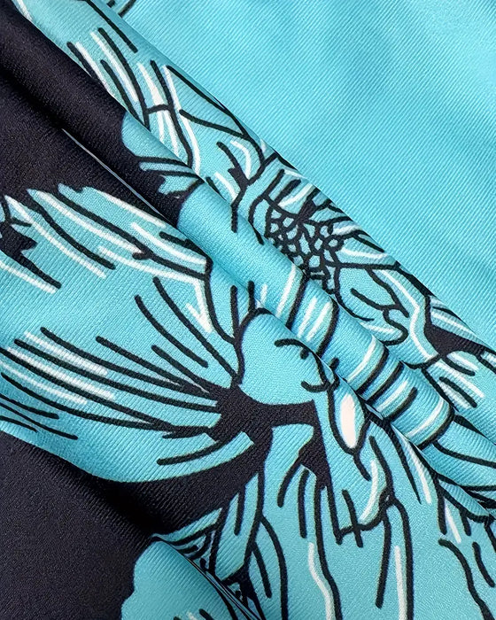 Tank Top V-Hals Uden Ærmer Trykt Farveblok