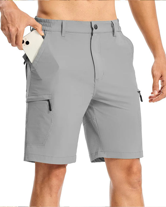 Shorts Elastisk Talje Lomme Herre Atletisk