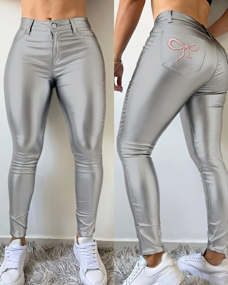 Leggings Sorte Stilfulde Stretch
