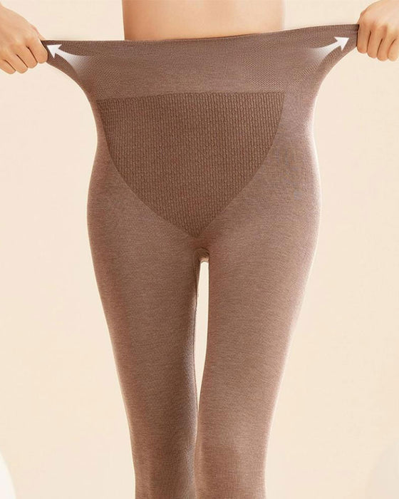 Leggings Enfarvet Høj Talje