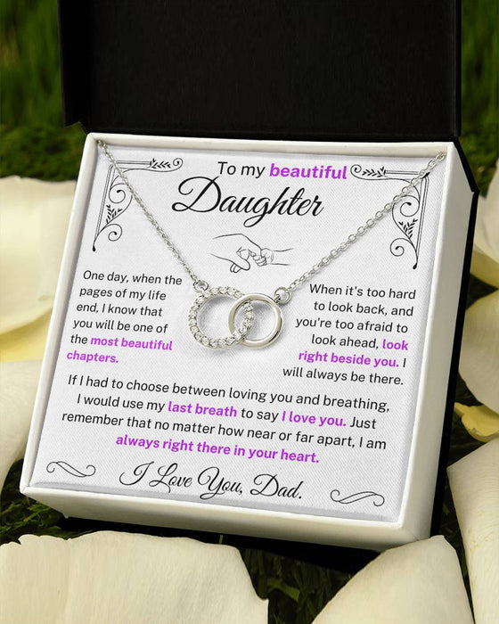 Halskæde Med Dobbeltringe