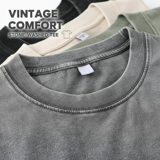 T-Shirt Herre Vintage Loose